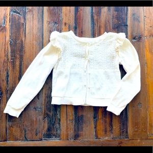 Beautiful Ivory/Cream Cardigan